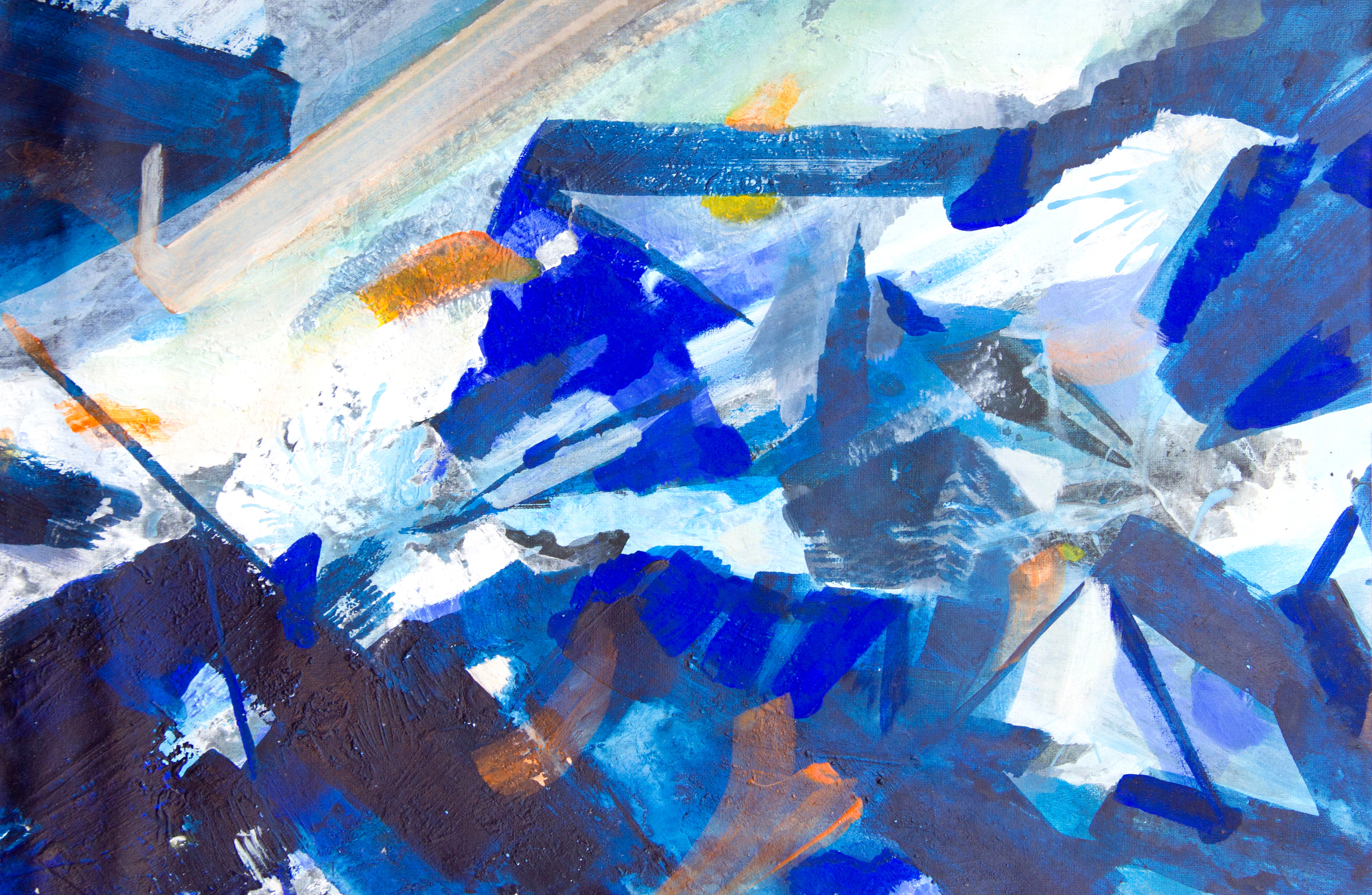 20200418_space_line_blue_acrylic_on_canvas_35x50cm_federica_terracina